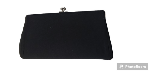 Black Snap Back Clutch